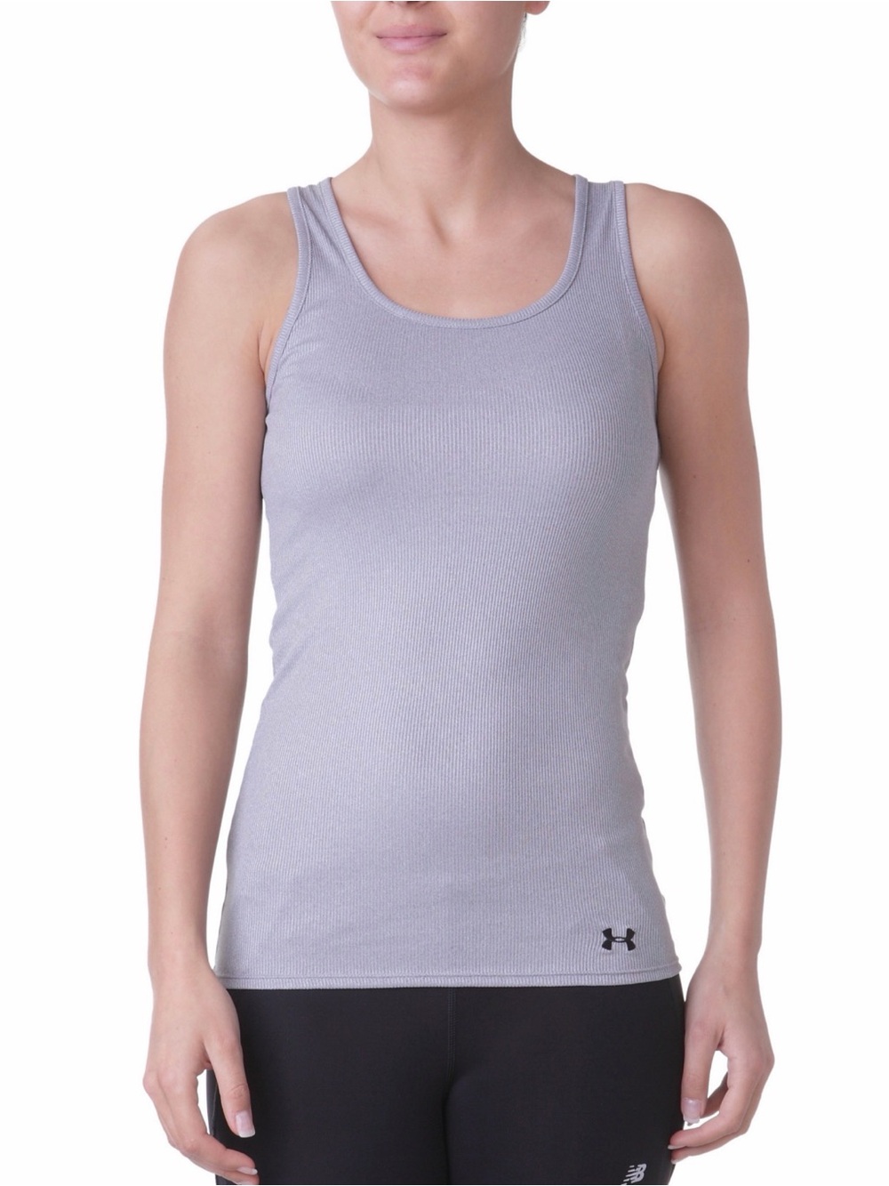 Under Armour Women's Light Gray Racerback Tank Top